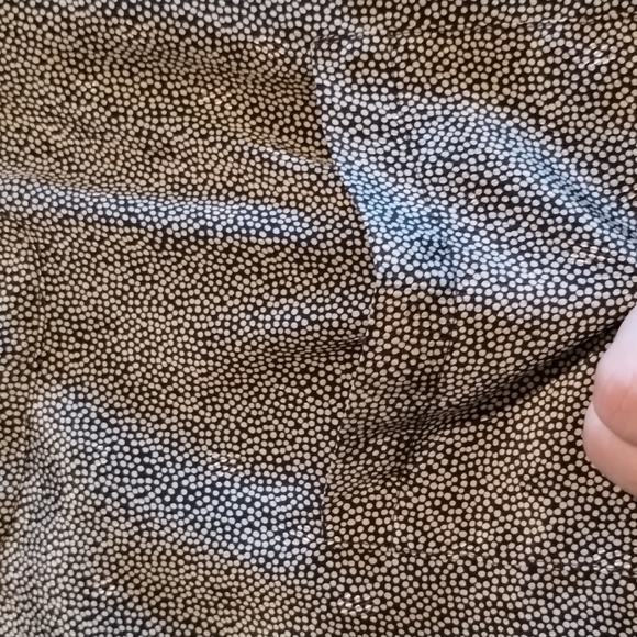 Chaus Petites Suit Jacket/Blazer Size 14 Black W/ Grey polka dot - Picture 8 of 12